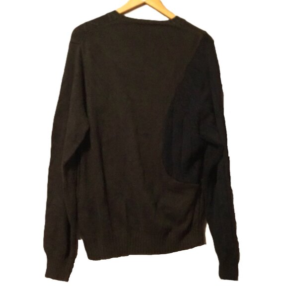 Izod Olive Green and Black Crew Neck Sweater Men’s Large - Picture 4 of 4